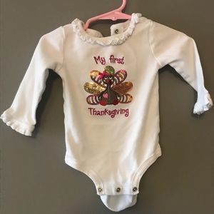 Thanksgiving onesie